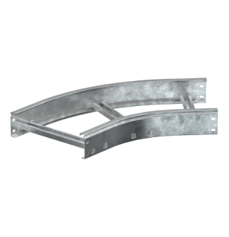 Фотография товара 'IEK Поворот лестничный LESTA 45град 80х400мм R300 HDZ CPG04-4-45-080-400-HDZ'