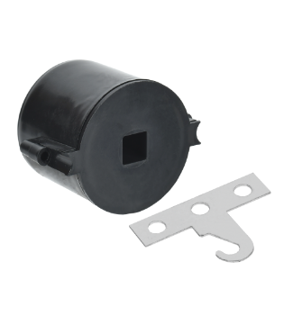 Фотография товара 'IEK Коробка потолочная Л253М У3 D=75х62мм для монолитного строительства (с крюком) UKM10-075-062-000-O-K02'