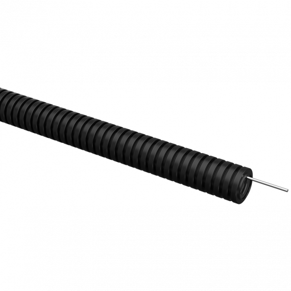 Фотография товара 'IEK ET-TG21-121-020-100-K02 ELASTA Труба гофр. ПВХ d=20мм с зондом'