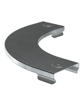 Фотография товара 'IEK Крышка поворота плавного 90град (тип Г01) ESCA 50мм HDZ CPG01D-0-90-050-08-HDZ'