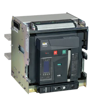 Фотография товара 'IEK ARMAT Воздушный автоматический выключатель выдвижного исполнения 3P типоразмер E 100кА AR-ACB-3VE-100-2500A-TTCF'