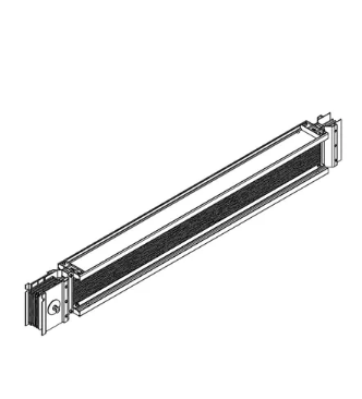 Фотография товара 'IEK LINEBAR Секция прямая 2000-2990мм 2000А Al 3L+N+PER некрашеная IP55 транспортировочная LB-2000A4-25-F-SD'
