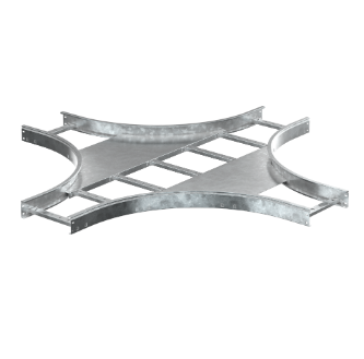 Фотография товара 'IEK Крестовина лестничная LESTA 100х600мм R600 HDZ CKR05-4-100-600-HDZ'