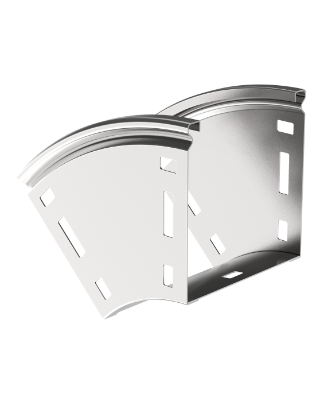 Фотография товара 'IEK ESCA Поворот плавный 45град тип В20 100х100мм CPV41-0-45-100-100'