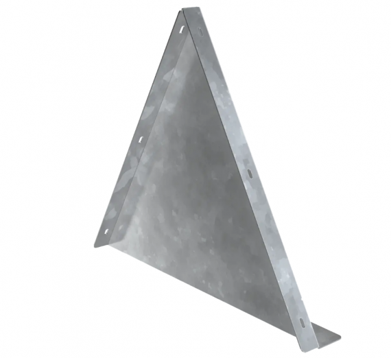 Фотография товара 'IEK Заглушка двускатной крышки лотка основание 400мм CKD50D-ZK-400'