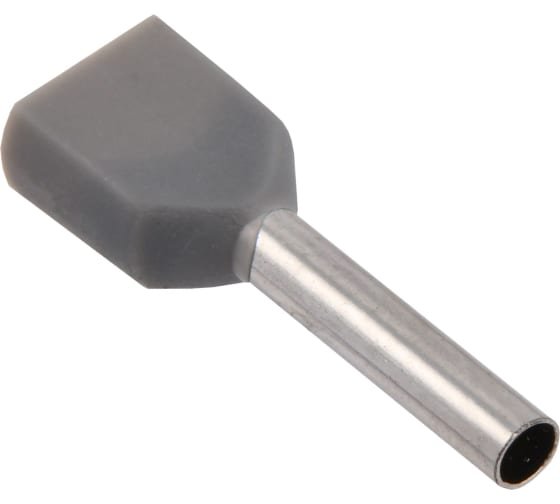 Фотография товара 'IEK Наконечник НШВИ2 0,75-10 с изолированным фланцем (100шт/упак) UGN31-010-C075-100-G'