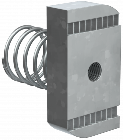 Фотография товара 'IEK Гайка канальная с пружиной М6х40, CMZ11-GK-06'