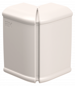 Фотография товара 'IEK Внешний изменяемый угол для кабель-канала ПРАЙМЕР 100х40, CKK-40D-W-100-040-K01'