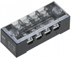Фотография товара 'IEK Блок зажимов наборный БЗН ТВ-1504 1,5мм2 15A 4 пары, YZN41-04-001-K02'