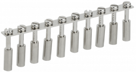 Фотография товара 'IEK Перемычка центральная для КВИ-6мм2 10PIN, YZN30Q-006-10P'