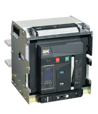 Фотография товара 'IEK ARMAT Воздушный автоматический выключатель выдвижного исполнения 3P F 100кА AR-ACB-3VF-100-4000A-TYCF'