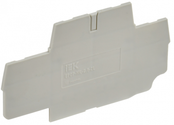 Фотография товара 'IEK YCT23-00-2-K03-002-ZGL Заглушка для CP-ML 2 ур. 2,5мм2'