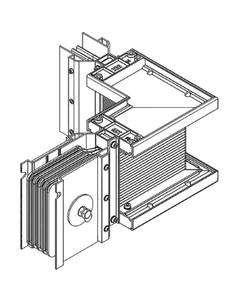 Фотография товара 'IEK LINEBAR Секция угловая левая 5000А Al 3L+N+PER некрашеная IP55 транспортировочная LB-5000A4-25-F-LL'