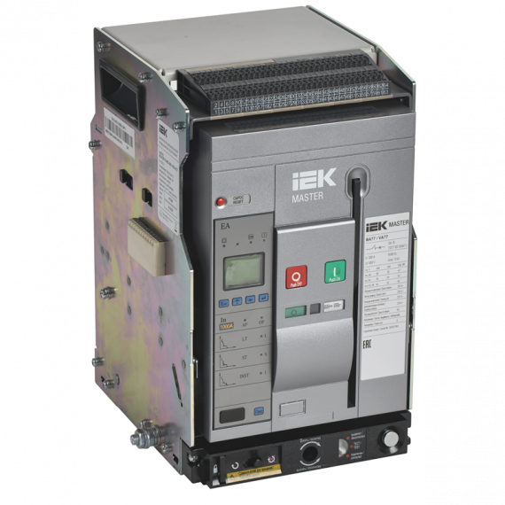 Фотография товара 'IEK MI-ACB10-3FD-065-1600-ACF Возд. авт. вык. AC ВА77 F3P D 65кА 1600А EA акс. MASTER'