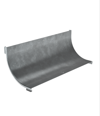 Фотография товара 'IEK Крышка поворота плавного 90град вертикального внутреннего (тип В10) ESCA 500мм HDZ CPV51D-0-90-500-08-HDZ'