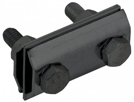 Фотография товара 'IEK ZCC84-13-1-08 Зажим соединительный двойн. сквозной пр.-пр. 8мм'