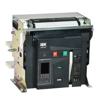 Фотография товара 'IEK ARMAT Воздушный автоматический выключатель стационарного исполнения 3P типоразмер E 85кА 3200А AR-ACB-3FE-085-3200A-TDCF'