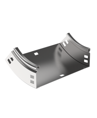 Фотография товара 'IEK ESCA Поворот плавный 45град тип В10 80х400мм CPV51-0-45-080-400'