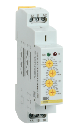 Фотография товара 'IEK Реле циклическое ORT 1 контакт 12-240В AC/DC ORT-S1-ACDC12-240V'
