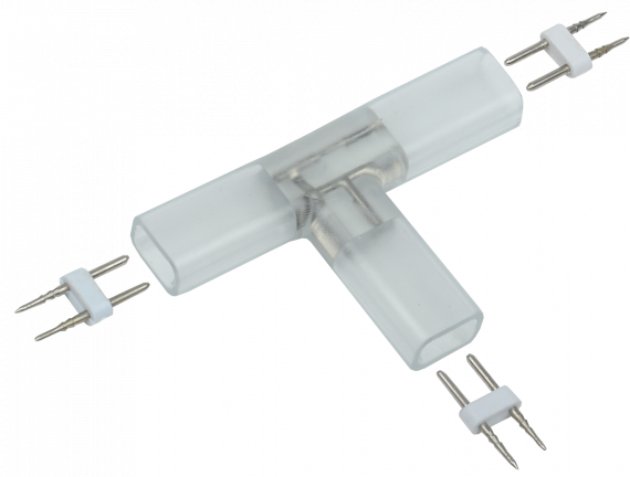 Фотография товара 'IEK Коннектор Т-образный MONO 12мм (разъем-разъем-разъем) , LSCON12-MONO-222-05'