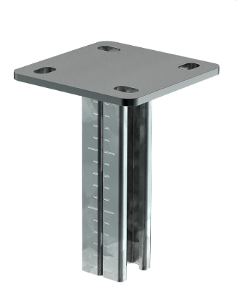 Фотография товара 'IEK Подвес потолочный STRUT двойной 41х21-1300 HDZ CLM50D-KDS-41-21-13-HDZ'