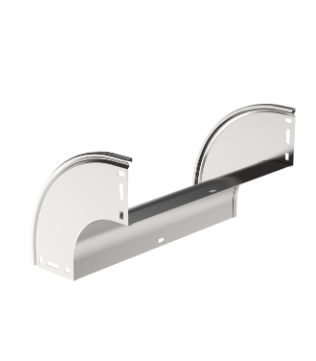 Фотография товара 'IEK ESCA Поворот плавный 90град тип В20 100х500мм CPV41-0-90-100-500'