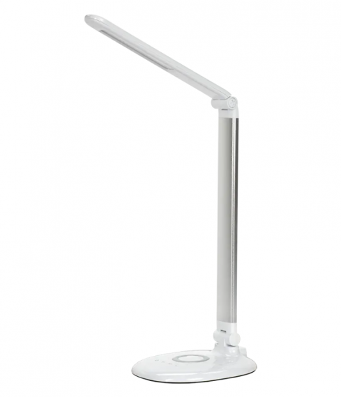 Фотография товара 'IEK LIGHTING Светильник светодиодный настольный 2014 9Вт на подставке диммер ночник серебро LDNL0-2014-1-VV-5-K27'