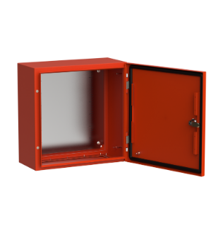 Фотография товара 'IEK TITAN 5 Корпус металлический ЩМП-40.40.20 УХЛ1 IP66 RAL3020 красный TI5-13-N-040-040-020-66'