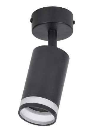 Фотография товара 'IEK LIGHTING Светильник 4006 накладной настено-потолочный под лампу GU10 черный LT-USB0-4006-GU10-1-K02'