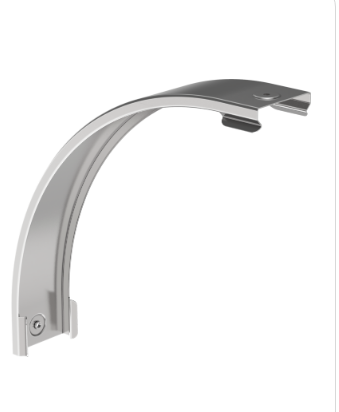 Фотография товара 'IEK Крышка поворота плавного 90град вертикального внешнего (тип В20) ESCA 80мм CPV41D-0-90-080-08'