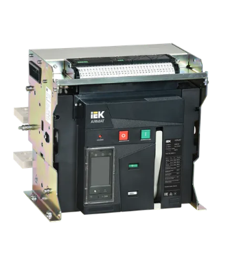 Фотография товара 'IEK ARMAT Воздушный автоматический выключатель стационарного исполнения 3P типоразмер E 85кА 2500А AR-ACB-3FE-085-2500A-TTCF'