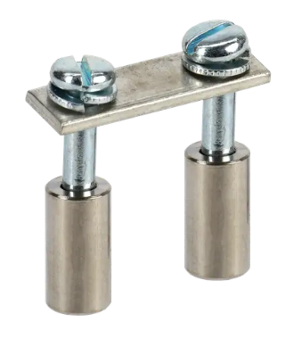 Фотография товара 'IEK Перемычка в сборе для колодки клеммной CTS 35мм2 2PIN YCT10-00-K03-035-A-2P'