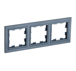 Фотография товара 'IEK BRITE Рамка 3-местная РУ-3-БрМ маренго BR-M32-K35'