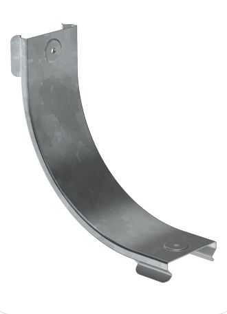 Фотография товара 'IEK Крышка поворота плавного 90град вертикального внутреннего (тип В10) ESCA 80мм HDZ CPV51D-0-90-080-08-HDZ'