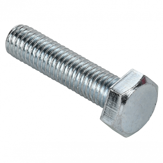 Фотография товара 'IEK CMZ10-BTP-8-80-HDZ Болт с шестиг. гол. и полн. резьбой DIN 933 М8х80 HDZ'