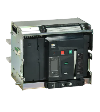 Фотография товара 'IEK ARMAT Воздушный автоматический выключатель выдвижного исполнения 4P типоразмер E 85кА AR-ACB-4VE-085-2000A-TTCF'