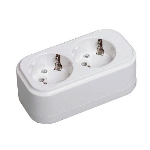 Фотография товара 'IEK Колодка К02В 2 места 2Р+РЕ 16А/250В KYP11-16-02-00-ZK'