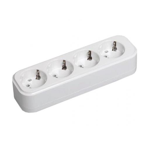 Фотография товара 'IEK Колодка К04В 4 места 2Р+РЕ 16А/250В KYP11-16-04-00-ZK'