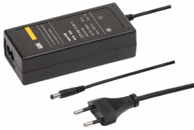 Фотография товара 'IEK Драйвер LED ИПСН 36Вт 12 В сетевая вилка-блок -JacK 5,5 мм IP20, LSP2-036-12-20-11'