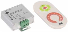 Фотография товара 'IEK Контроллер с ПДУ радио MONO 1 канал 12В 10А 120Вт, LSC1-MONO-120-RF-20-12-W'