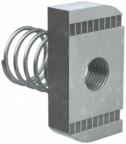 Фотография товара 'IEK Гайка канальная с пружиной М10х40, CMZ11-GK-10'
