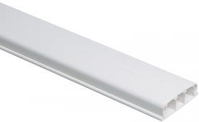 Фотография товара 'IEK Кабель-канал 80х20 "ЭЛЕКОР" плинтусный, CKK20-080-020-1-K01'