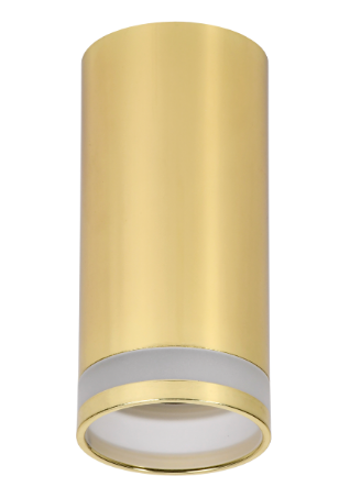 Фотография товара 'IEK LIGHTING Светильник 4005 накладной потолочный под лампу GU10 золото LT-UPB0-4005-GU10-1-K22'