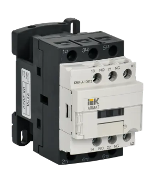 Фотография товара 'IEK ARMAT Контактор КМИ-А-10612 LC1D 6А 400В/АС3 1НО/1НЗ AR-ACC-11-006-400-11'