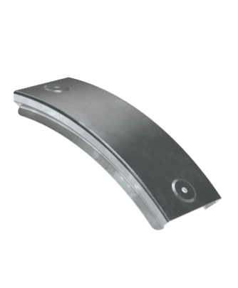 Фотография товара 'IEK Крышка поворота плавного 45град вертикального внешнего (тип В20) ESCA 50мм HDZ CPV41D-0-45-050-08-HDZ'