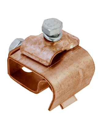 Фотография товара 'IEK Держатель проводника круглого 8-10мм для желоба водостока медь ZDP80-50-8-18'