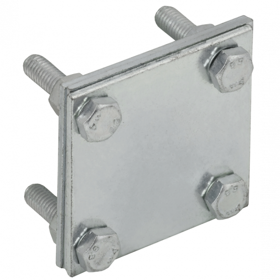 Фотография товара 'IEK ZCC68-11-1-40 Зажим крестообразный с раз. пол.-пол. 40мм'