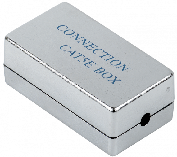 Фотография товара 'IEK CS80-1C5EF-G Адаптер проходной кат. 5E FTP тип IDC-IDC (Krone) GENERICA'