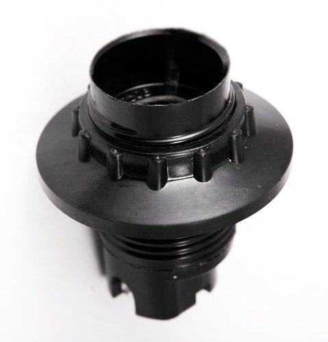 Фотография товара 'IEK Пкб14-04-К11 Патрон карболитовый с кольцом, Е14 EPK21-04-01-K01'