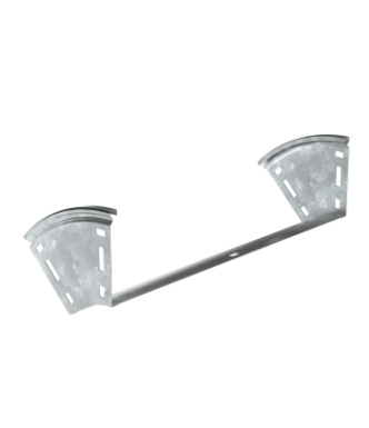 Фотография товара 'IEK ESCA Поворот плавный 45град тип В20 100х400мм HDZ CPV41-0-45-100-400-HDZ'